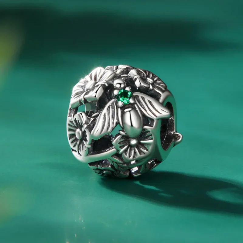(image for) Pandora Style Lucky Bee Charm - SCC2525! - View 2