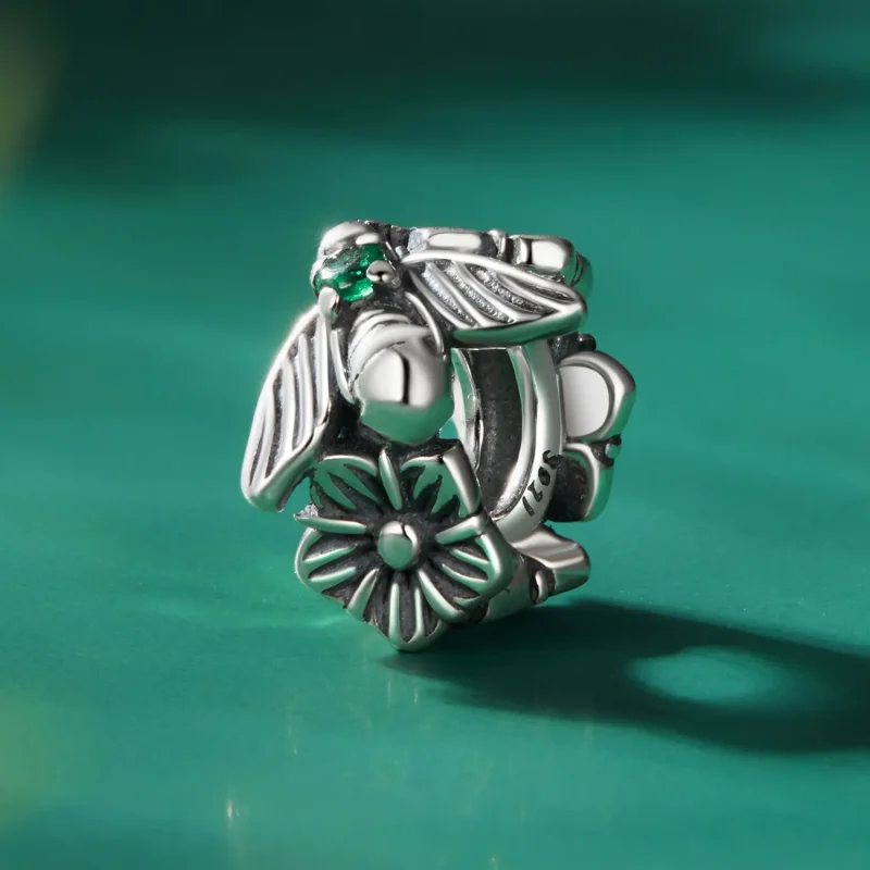 (image for) Pandora Style Lucky Bee Spacer Charm - SCC2526 - View 2