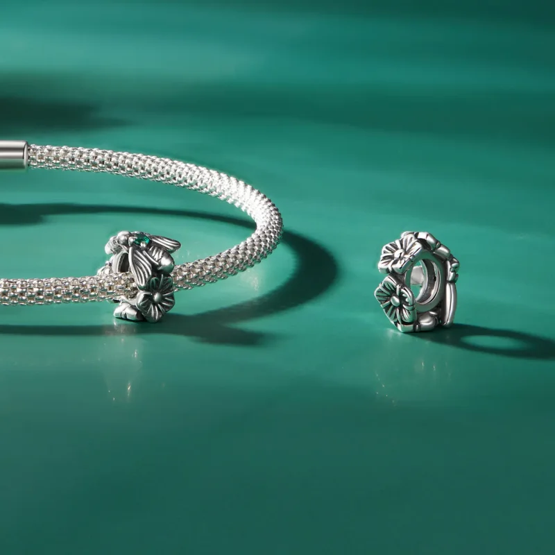 (image for) Pandora Style Lucky Bee Spacer Charm - SCC2526 - View 4