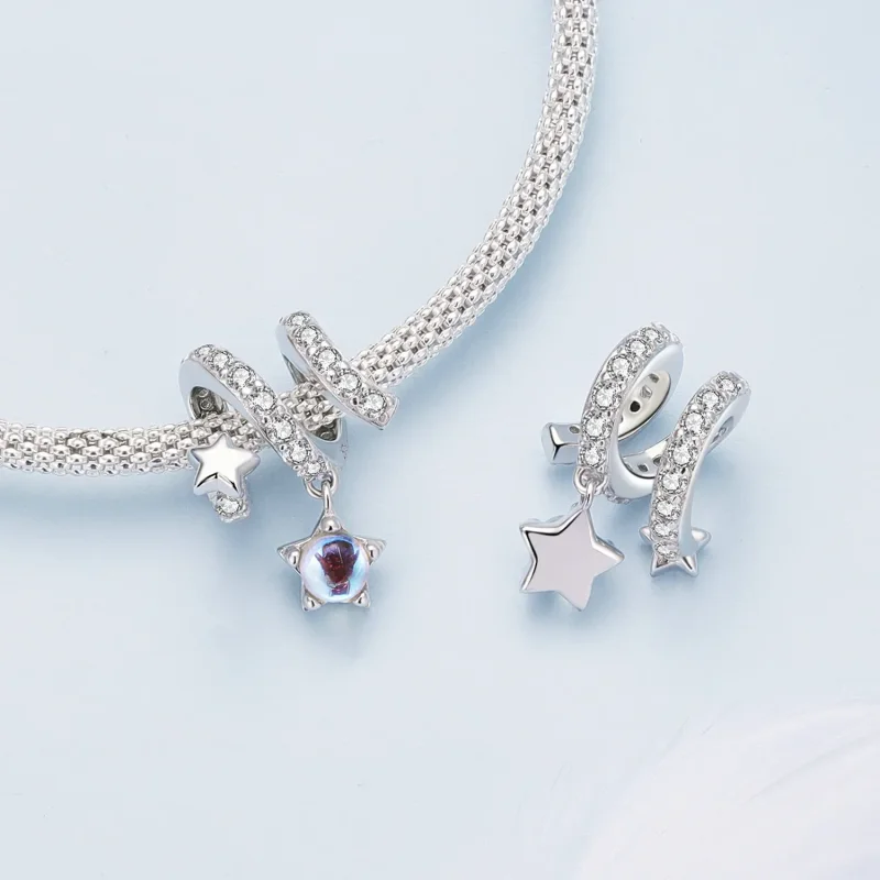 (image for) Pandora Style Meteor Shower Charm - BSC861! - View 4