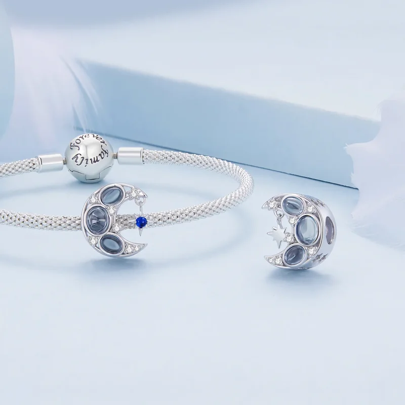 (image for) Pandora Style Moon Charm - BSC872 - View 4