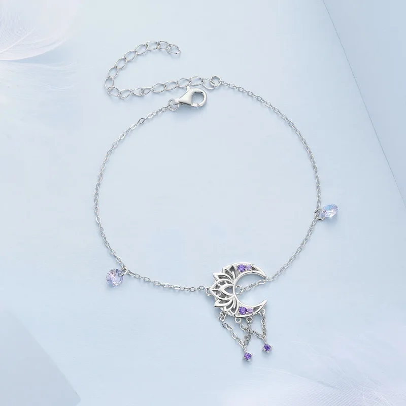 (image for) Pandora Style Moon Dream Catcher Bracelet - BSB125 - View 2