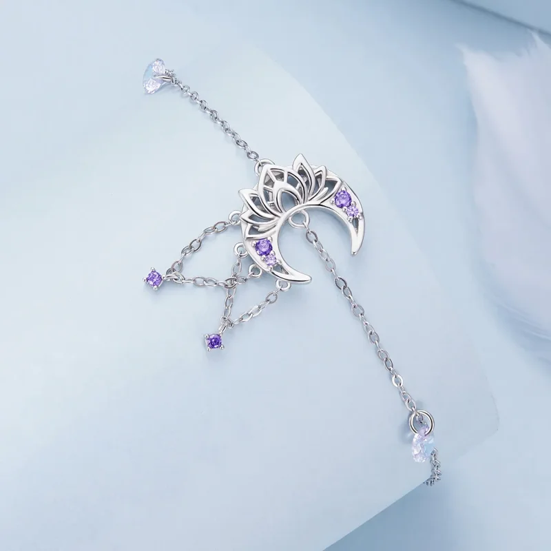 (image for) Pandora Style Moon Dream Catcher Bracelet - BSB125 - View 3