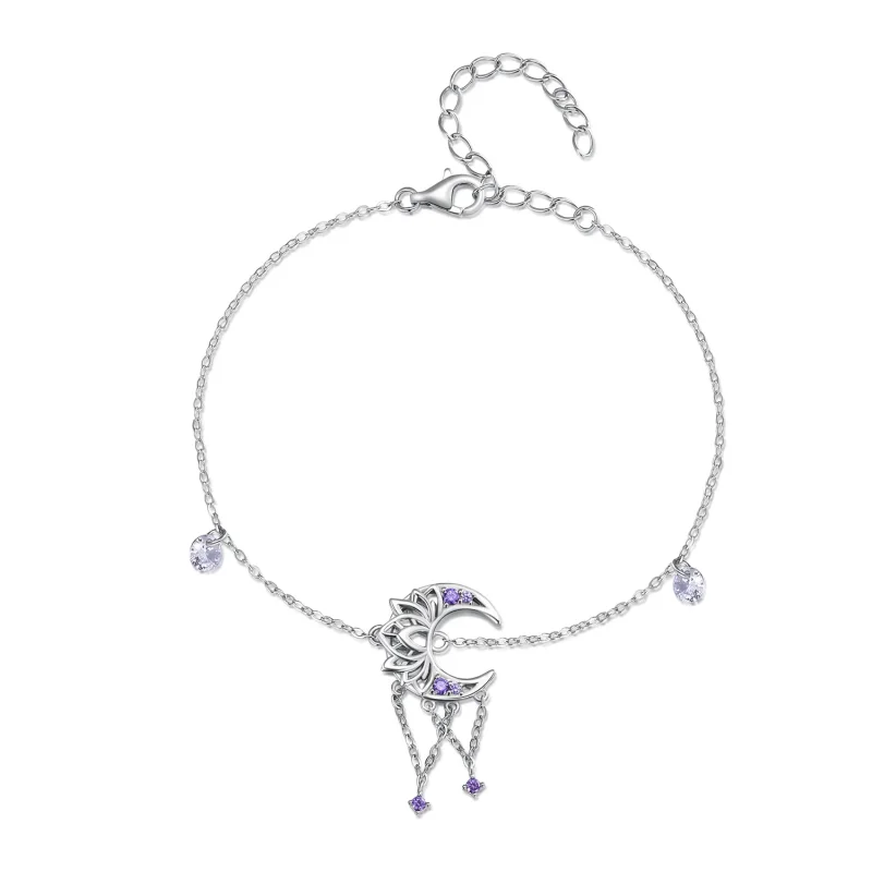 (image for) Pandora Style Moon Dream Catcher Bracelet - BSB125 - Product Image