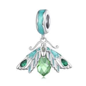 (image for) Pandora Style Moth Pendant Charm - BSC866