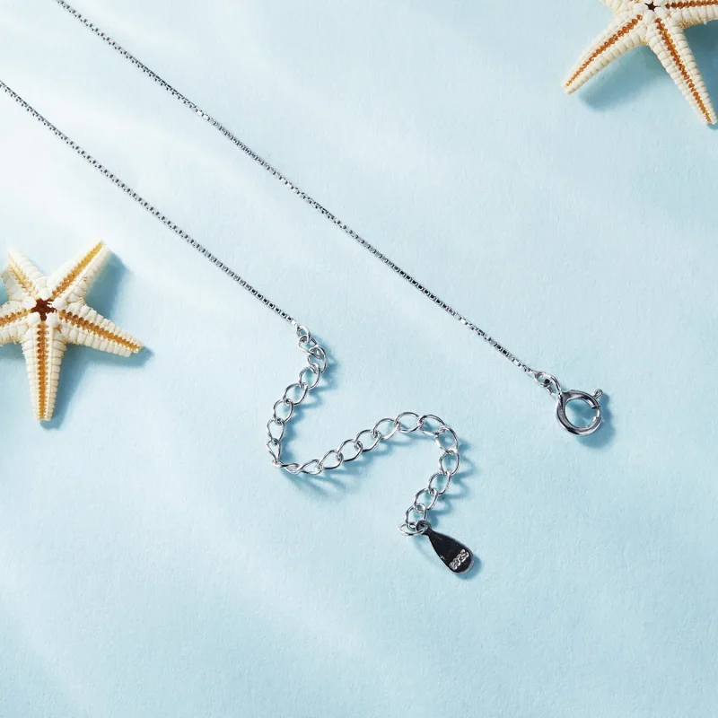 (image for) Pandora Style Necklace with Sea Turtle - BSN331 - View 5