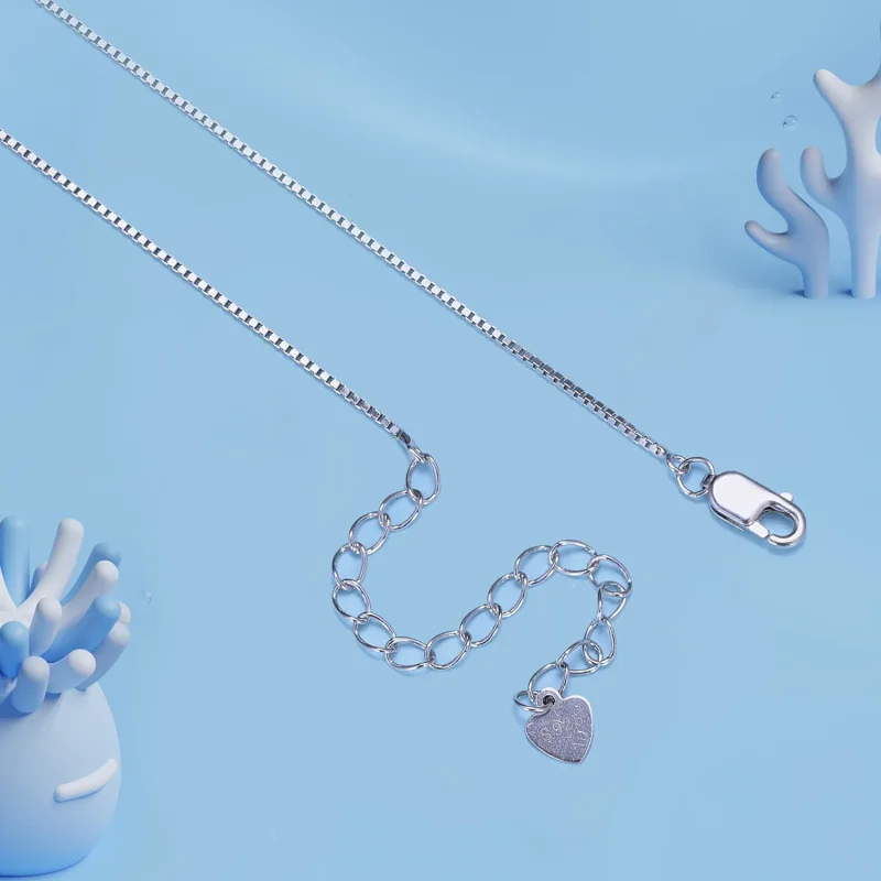 (image for) Pandora Style Necklace with Sea Turtle - SCN499 - View 5