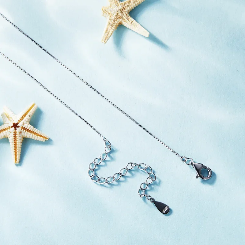 (image for) Pandora Style Necklace with Seahorse - BSN332 - View 5