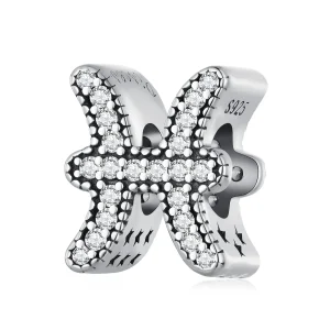(image for) Pandora Style Pisces Lucky Zodiac Charm - SCC2516-11