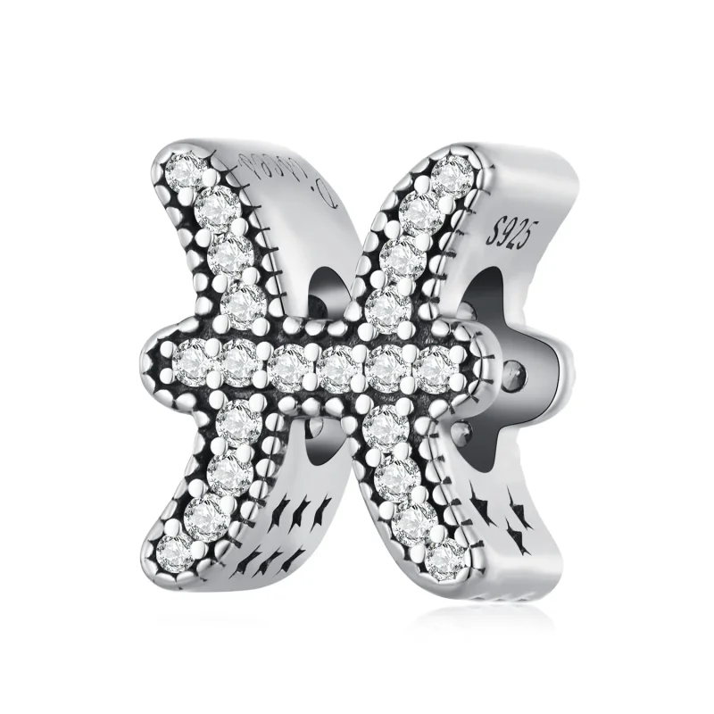 (image for) Pandora Style Pisces Lucky Zodiac Charm - SCC2516-11 - Product Image