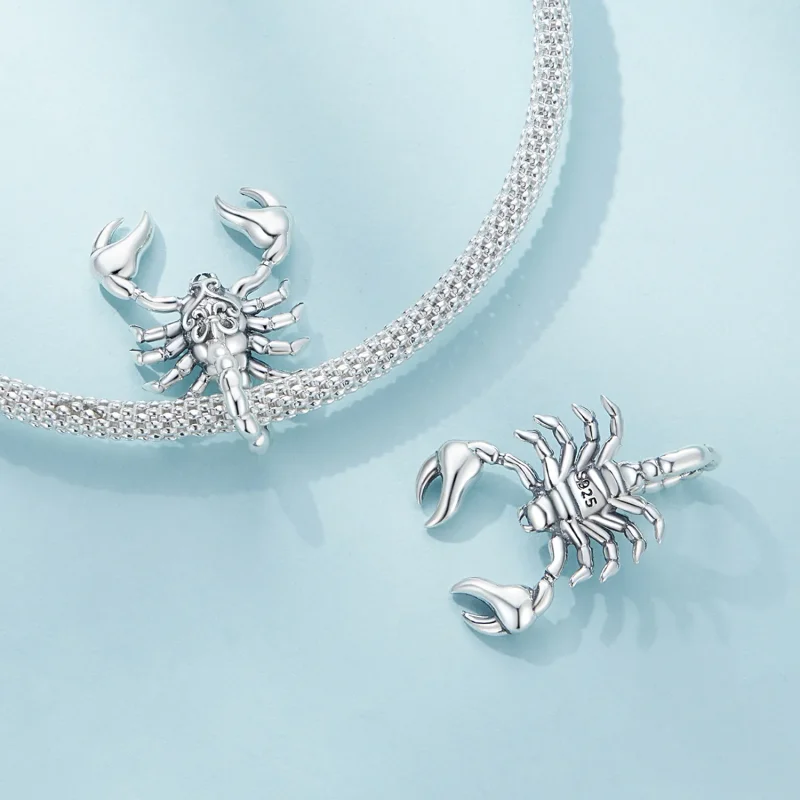 (image for) Pandora Style Scorpion Charm - SCC2509 - View 4