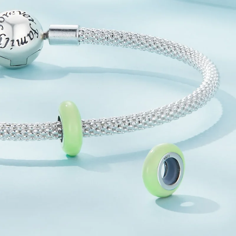 (image for) Pandora Style Silica Gel Spacer Charm - SCC1450-LG - View 4