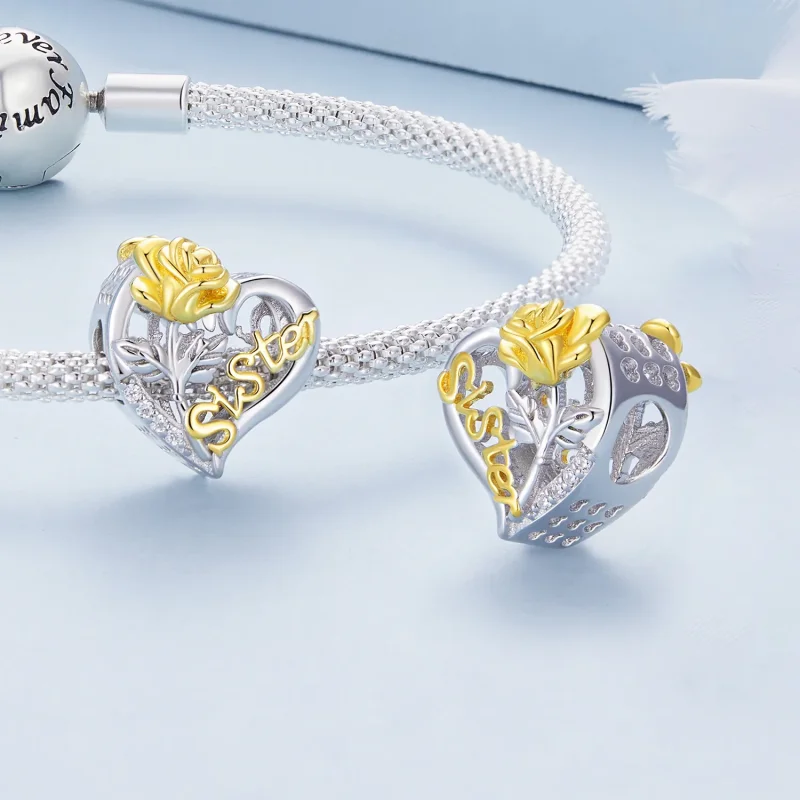 (image for) Pandora Style Sisters Charm - BSC841 - View 4