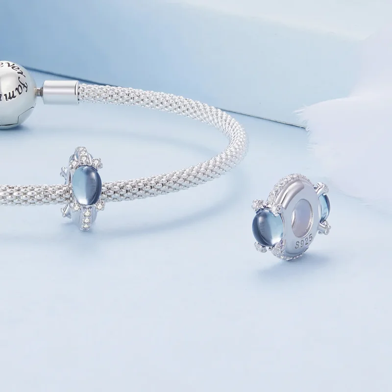 (image for) Pandora Style Star Spacer Charm - BSC873 - View 4