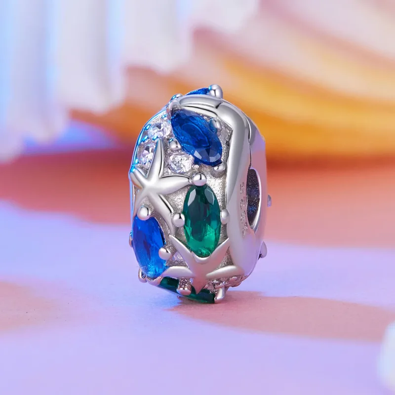 (image for) Pandora Style Starfish Clip - BSC847! - View 2