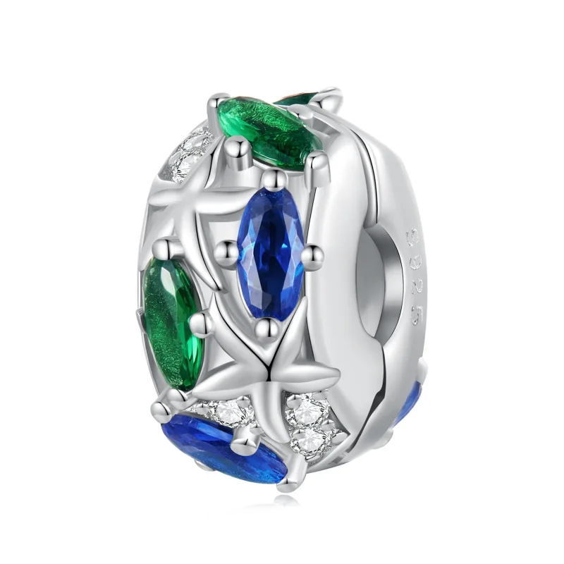 (image for) Pandora Style Starfish Clip - BSC847! - Product Image