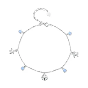 (image for) Pandora Style Summer Ocean anklet - BST006