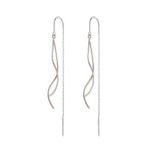 (image for) Pandora Style Tassel Dangle Earrings - SCE1600