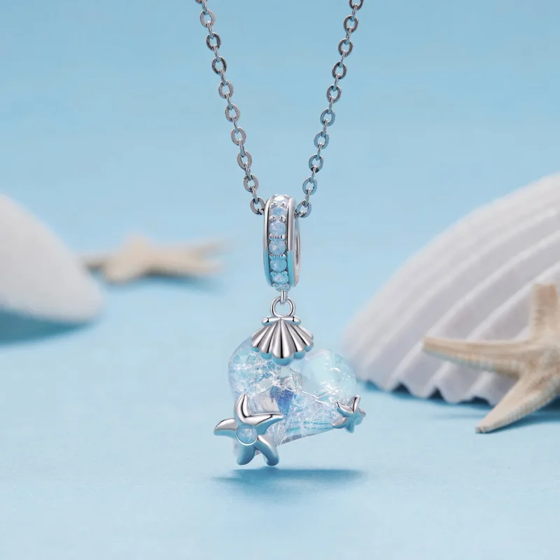 (image for) Pandora Style Underwater World Pendant Charm - BSC869 - View 2