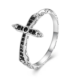 (image for) Pandora Style Vintage Cross Ring - SCR930