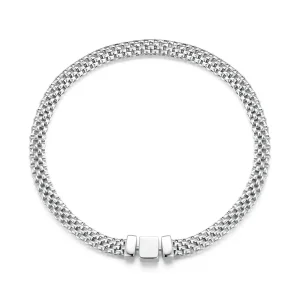 (image for) Pandora Style Weave Chain Bracelet - BSB124