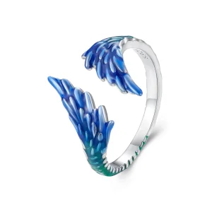 (image for) Pandora Style Wing Open Ring - BSR442