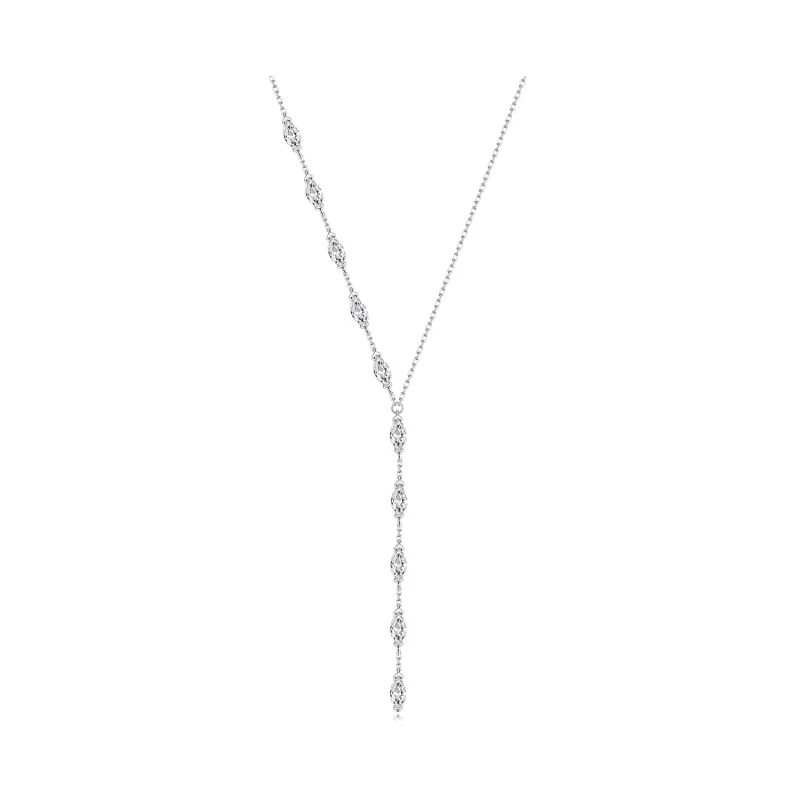 (image for) Pandora Style Y Shape Chain Necklace - BSN330 - Product Image