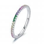 Pandora Style Rainbow Ring - BSR168