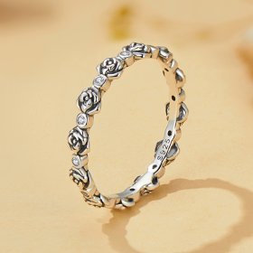 Pandora Style Rose Ring - SCR960
