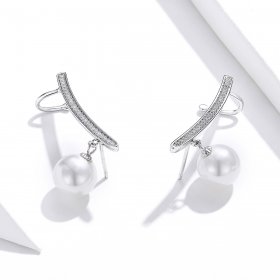 PANDORA Style Pearl Stud Earrings - BSE299