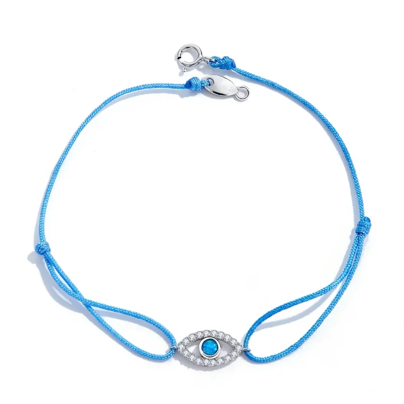 (image for) PANDORA Style Devil Eye Cord Bracelet - SCB229 - View 4