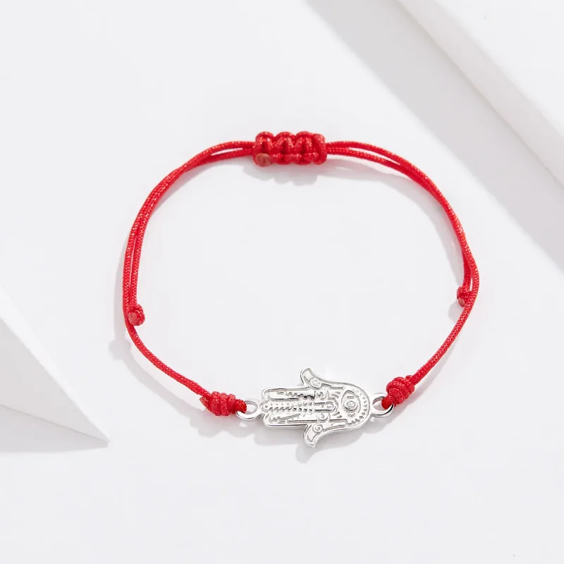 (image for) PANDORA Style Hand of Farmati Cord Bracelet - YMX002 - View 2