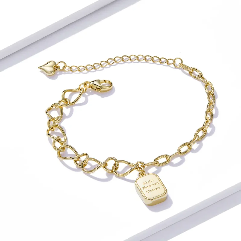 (image for) PANDORA Style Health, Happiness, Treasure Bracelet - BSB070 - View 4