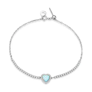 (image for) PANDORA Style Opal Love Bracelet - BSB086