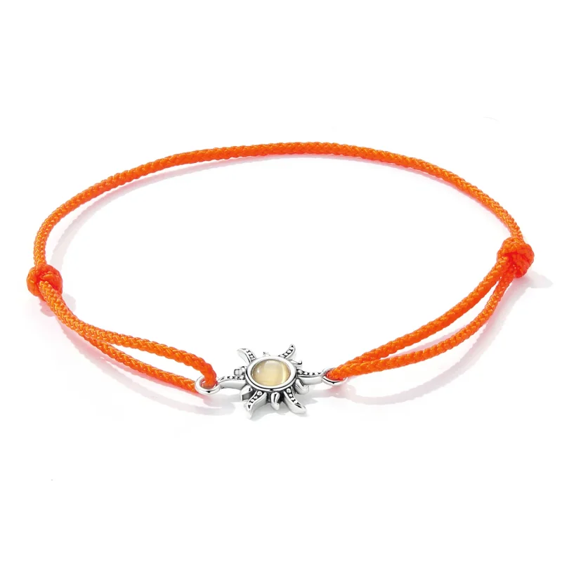 (image for) PANDORA Style Orange Sun Cord Bracelet - SCB230 - View 2