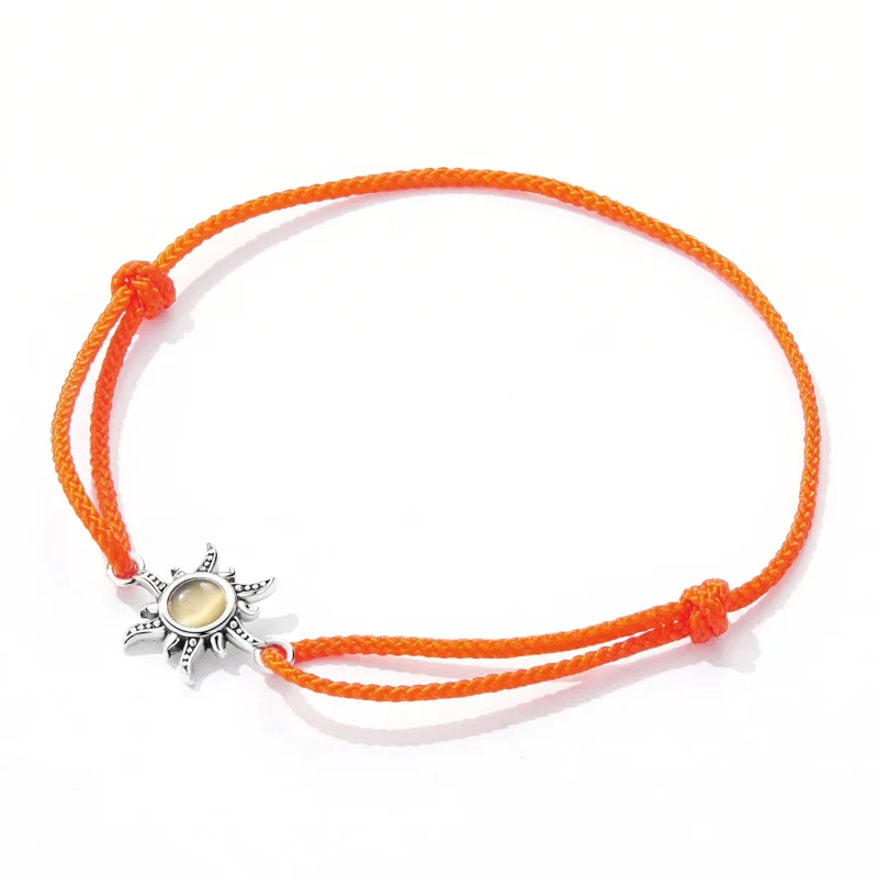 (image for) PANDORA Style Orange Sun Cord Bracelet - SCB230 - View 4