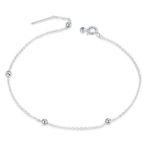 (image for) PANDORA Style Simple Bead Chain Bracelet - BSB061