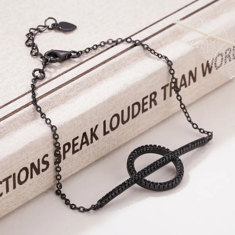 (image for) PANDORA Style Simple Geometry Bracelet - VSB011 - View 5