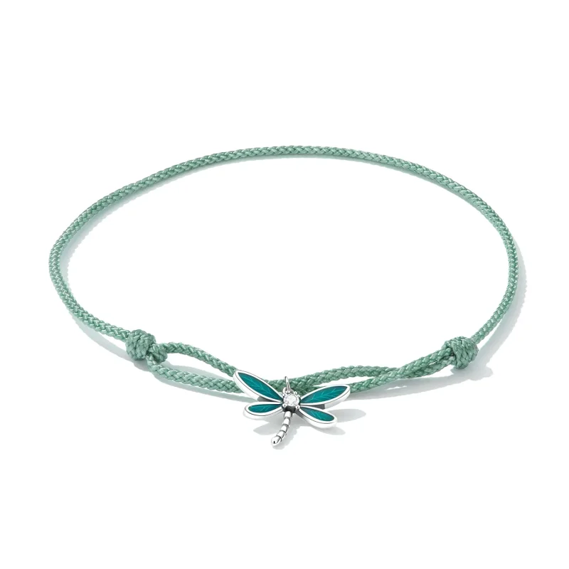 (image for) PANDORA Style Summer Dragonfly Cord Bracelet - SCB237 - View 3