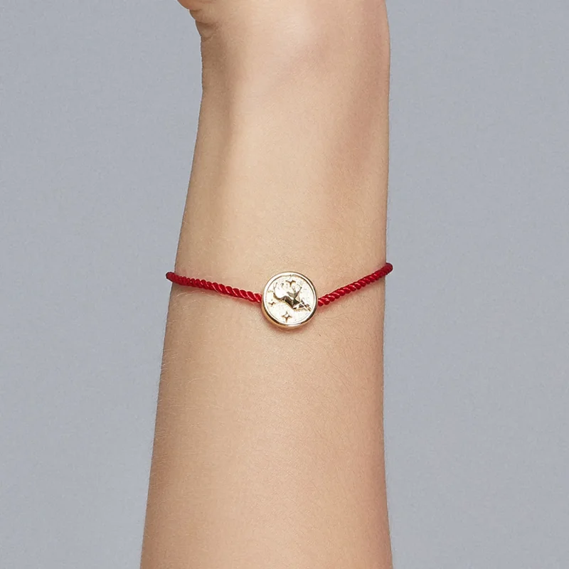 (image for) PANDORA Style Taurus Cord Bracelet - BSB072 - View 5