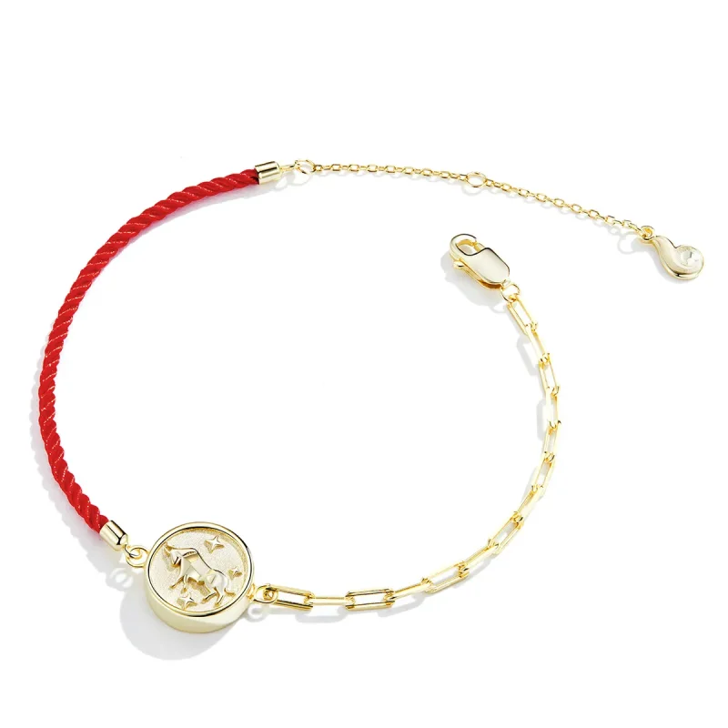 (image for) PANDORA Style Taurus Cord Bracelet - BSB075 - View 2