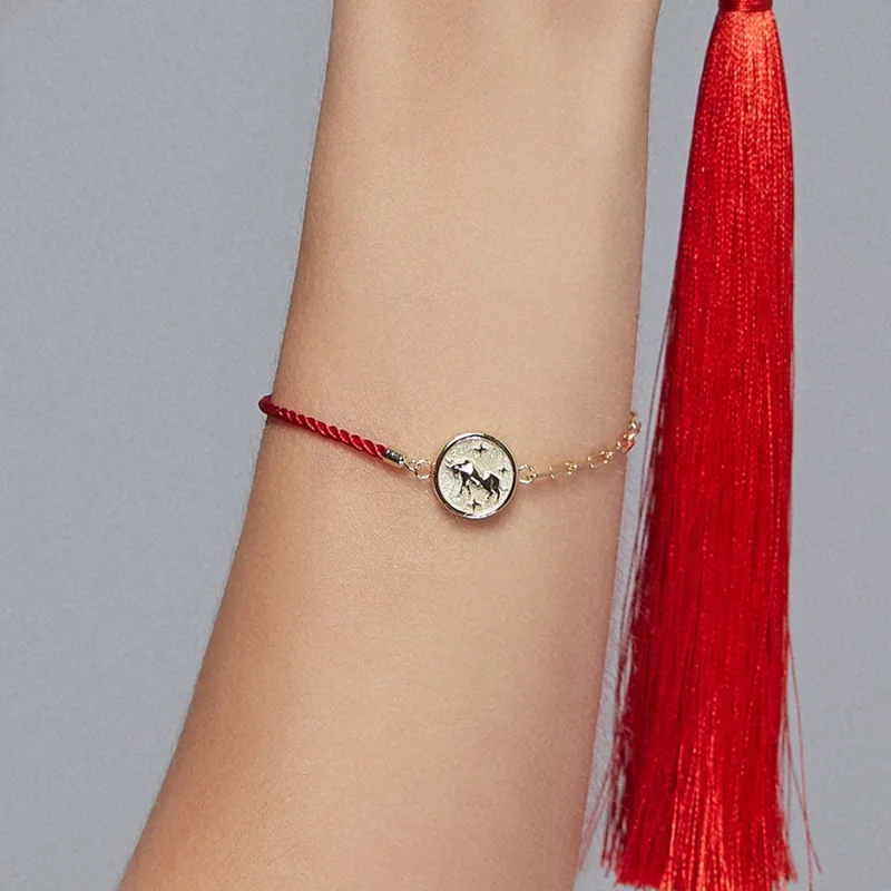 (image for) PANDORA Style Taurus Cord Bracelet - BSB075 - View 4