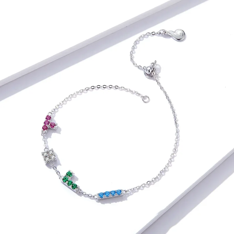 (image for) PANDORA Style Tetris Bracelet - BSB040 - View 3