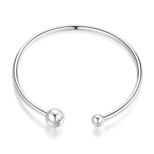 (image for) Pandora Style Open Bangle, Simple Stretch - SCB198