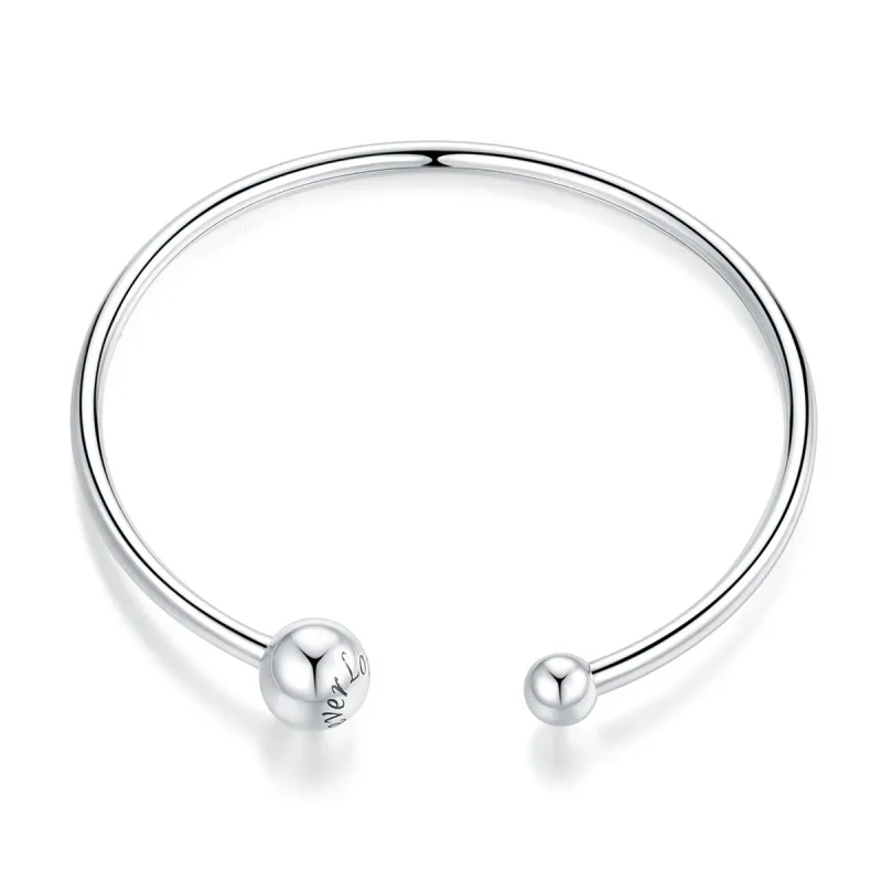 (image for) Pandora Style Open Bangle, Simple Stretch - SCB198 - Product Image