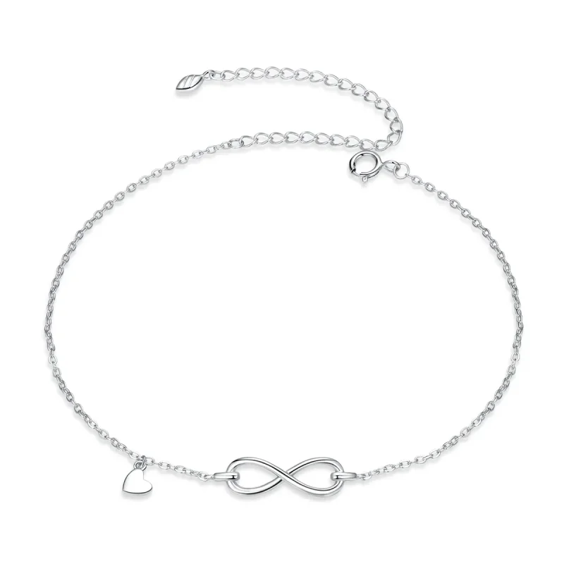 (image for) Pandora Style Silver Bracelet Infinity - SCT019 - Product Image