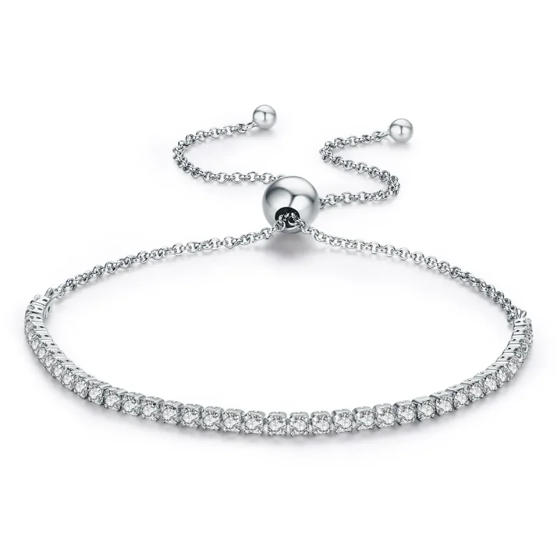 (image for) Pandora Style Silver Bracelet Lovingly - SCB029 - Product Image