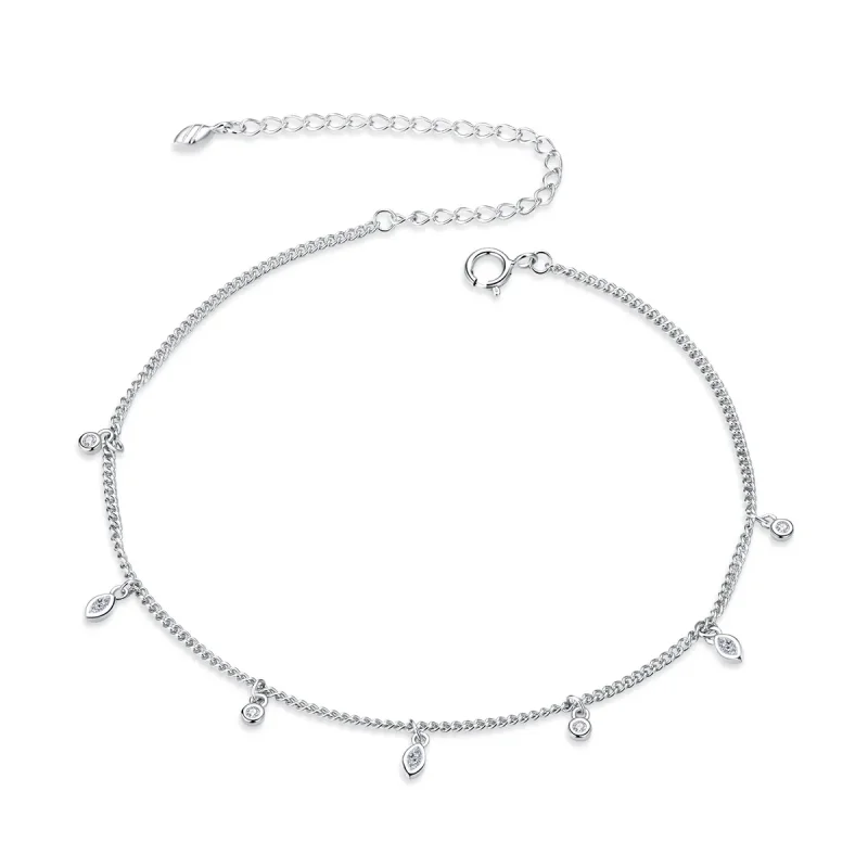 (image for) Pandora Style Silver Bracelet Tassel - SCT018 - Product Image