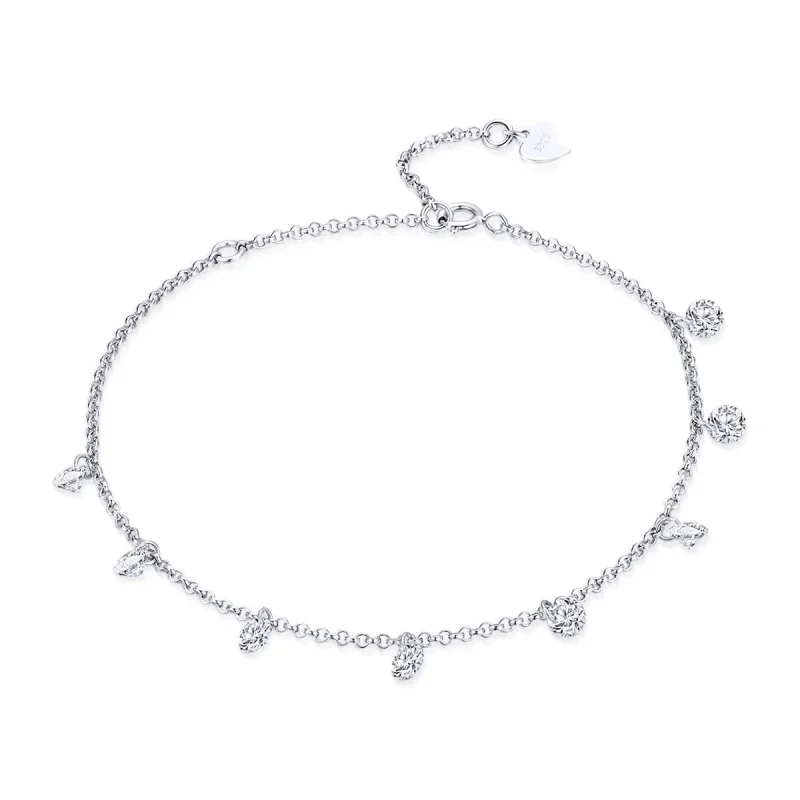 (image for) Silver Contracted Elves Chain Slider Bracelet - PANDORA Style - SCB103 - Product Image