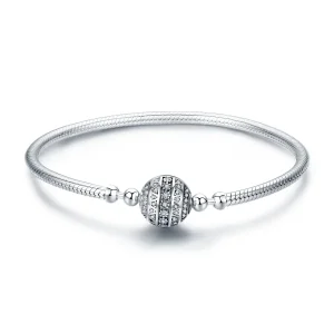 (image for) Silver Delicate Life Chain Bracelet - PANDORA Style - SCB062